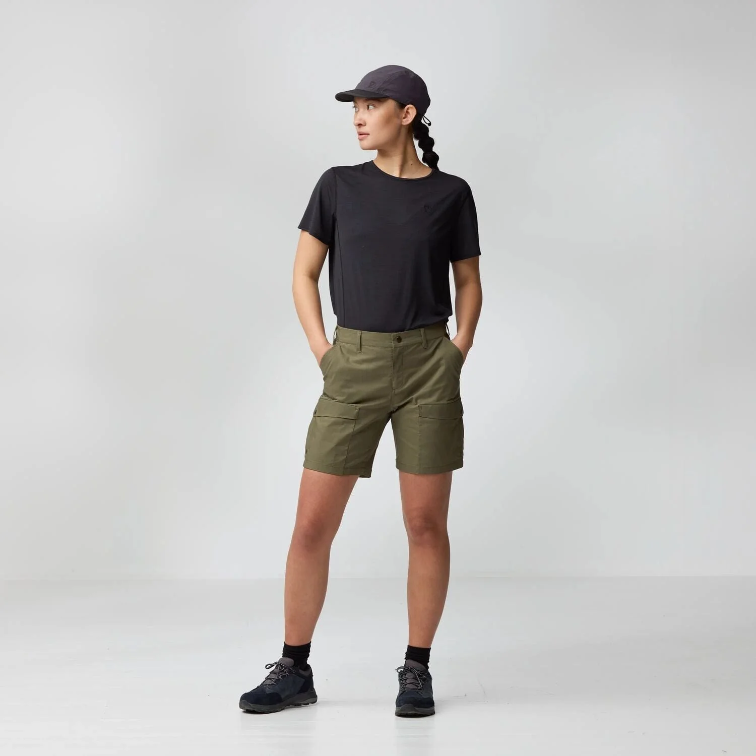 Abisko Hybrid Trail Shorts W