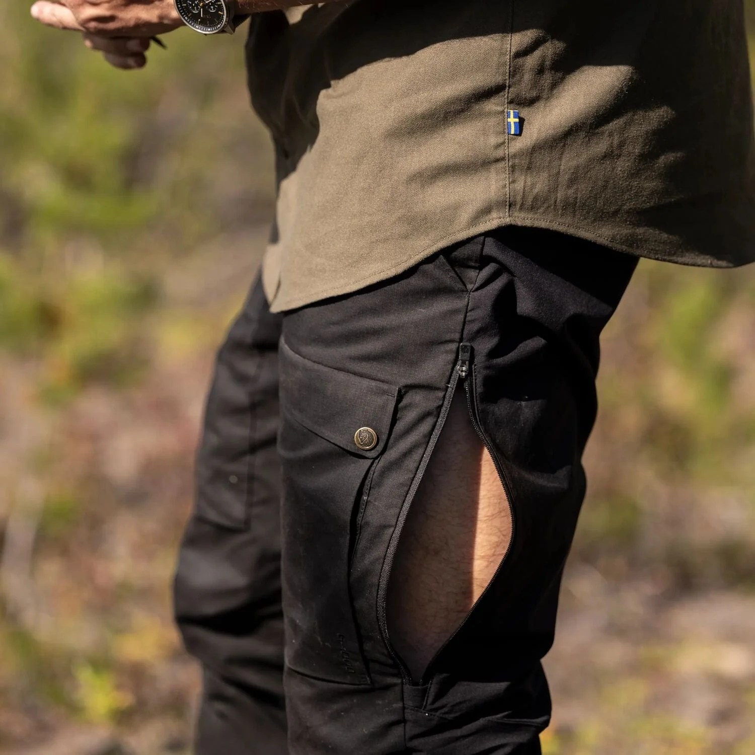 Abisko Hybrid Trail Trousers M - Image 18
