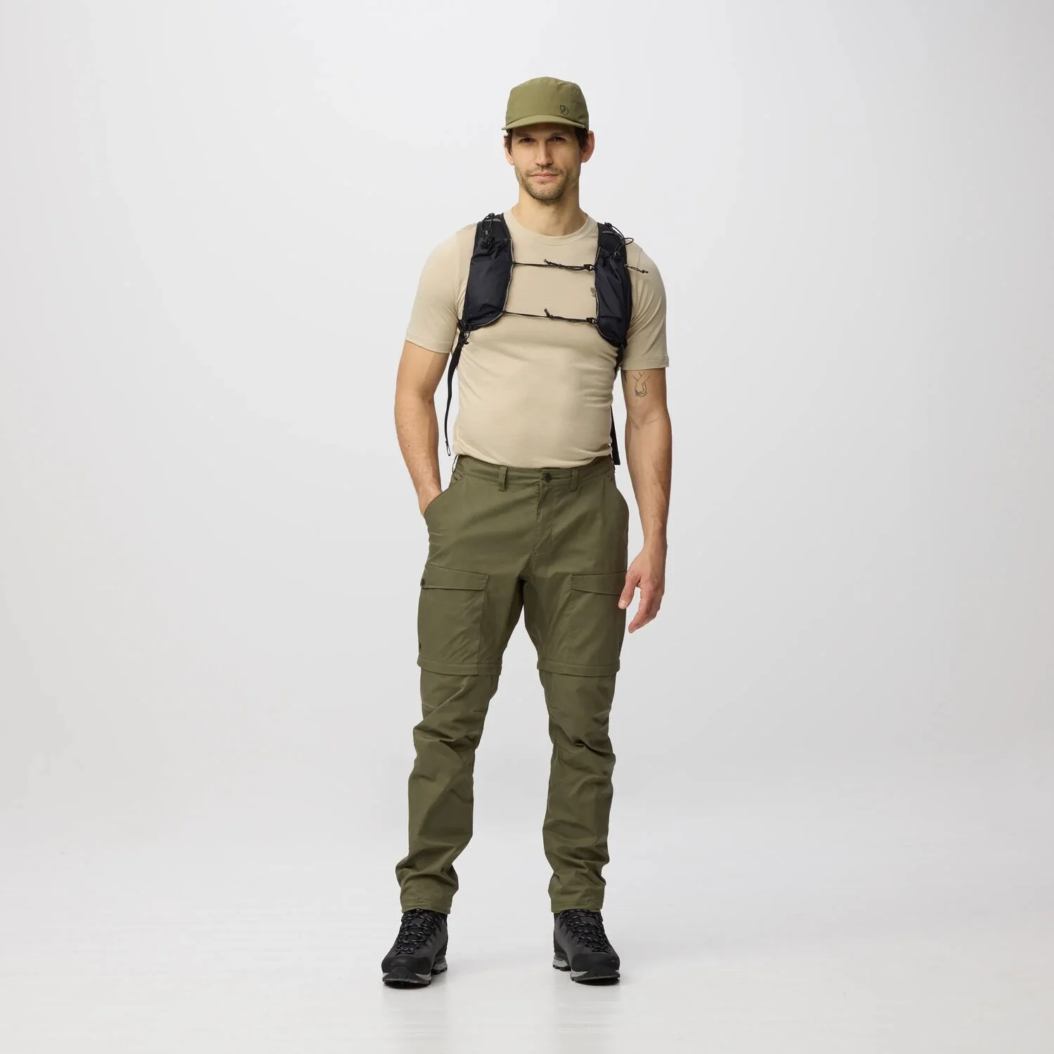 Abisko Hybrid Trail Trousers Zip-off M - Image 2