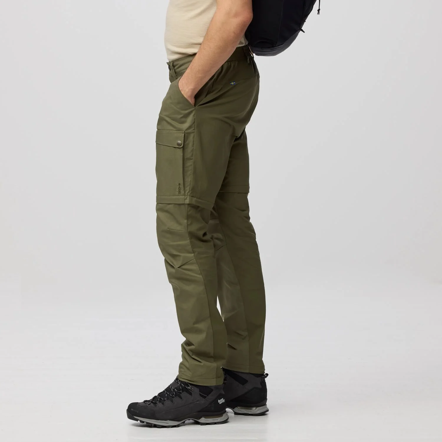 Abisko Hybrid Trail Trousers Zip-off M - Image 4
