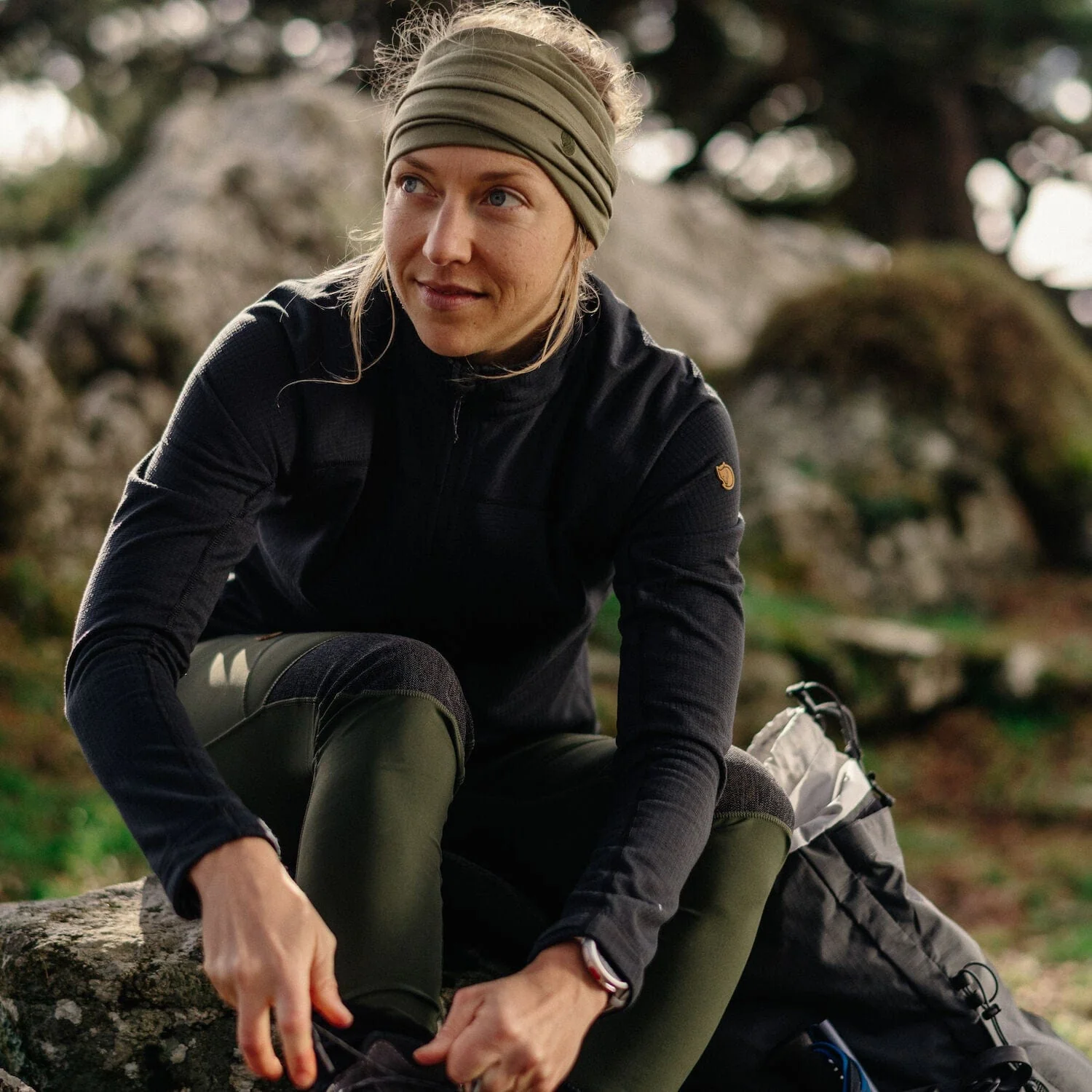 Abisko Lite Fleece Half Zip W - Image 11