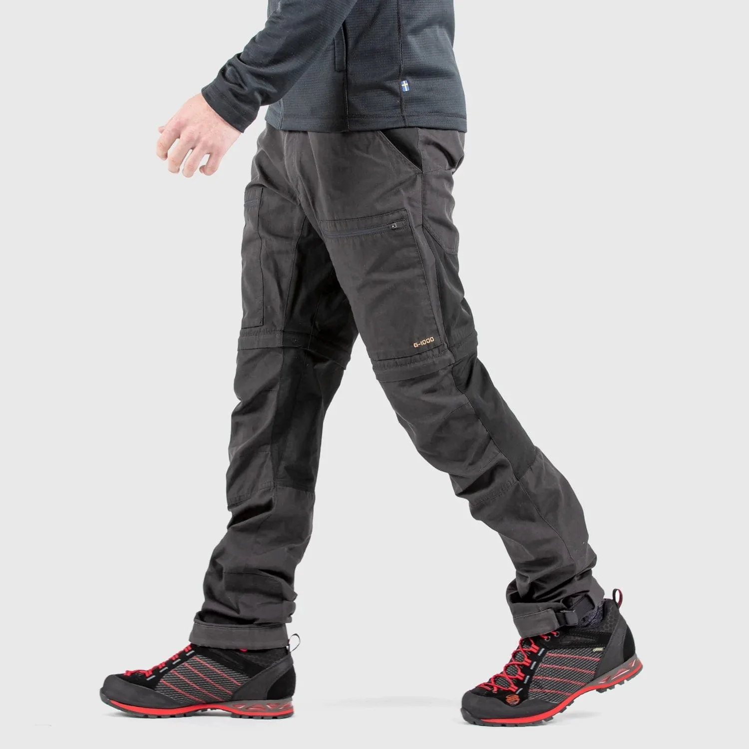 Abisko Lite Trekking Zip-off Trousers M Reg - Image 3