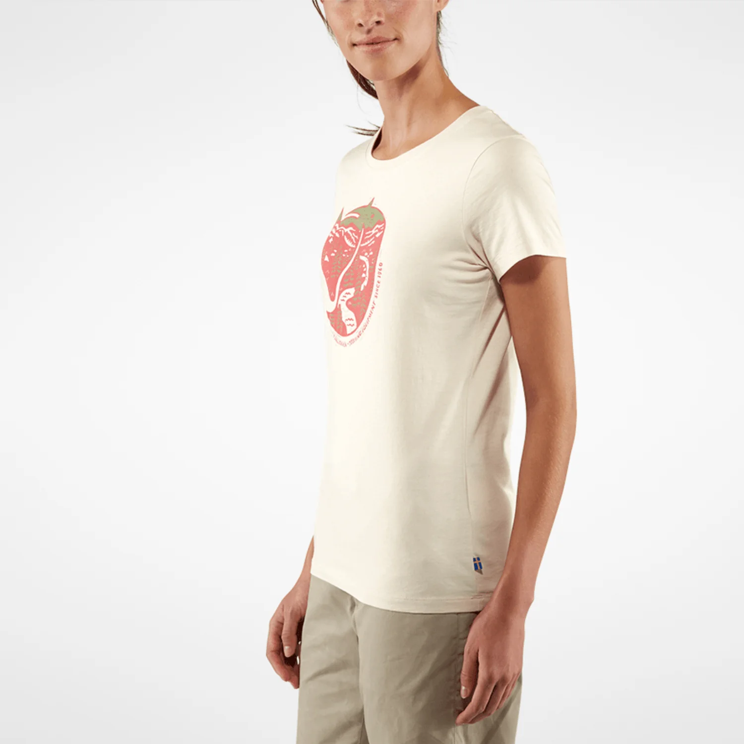 Arctic Fox Print T-shirt W - Image 4