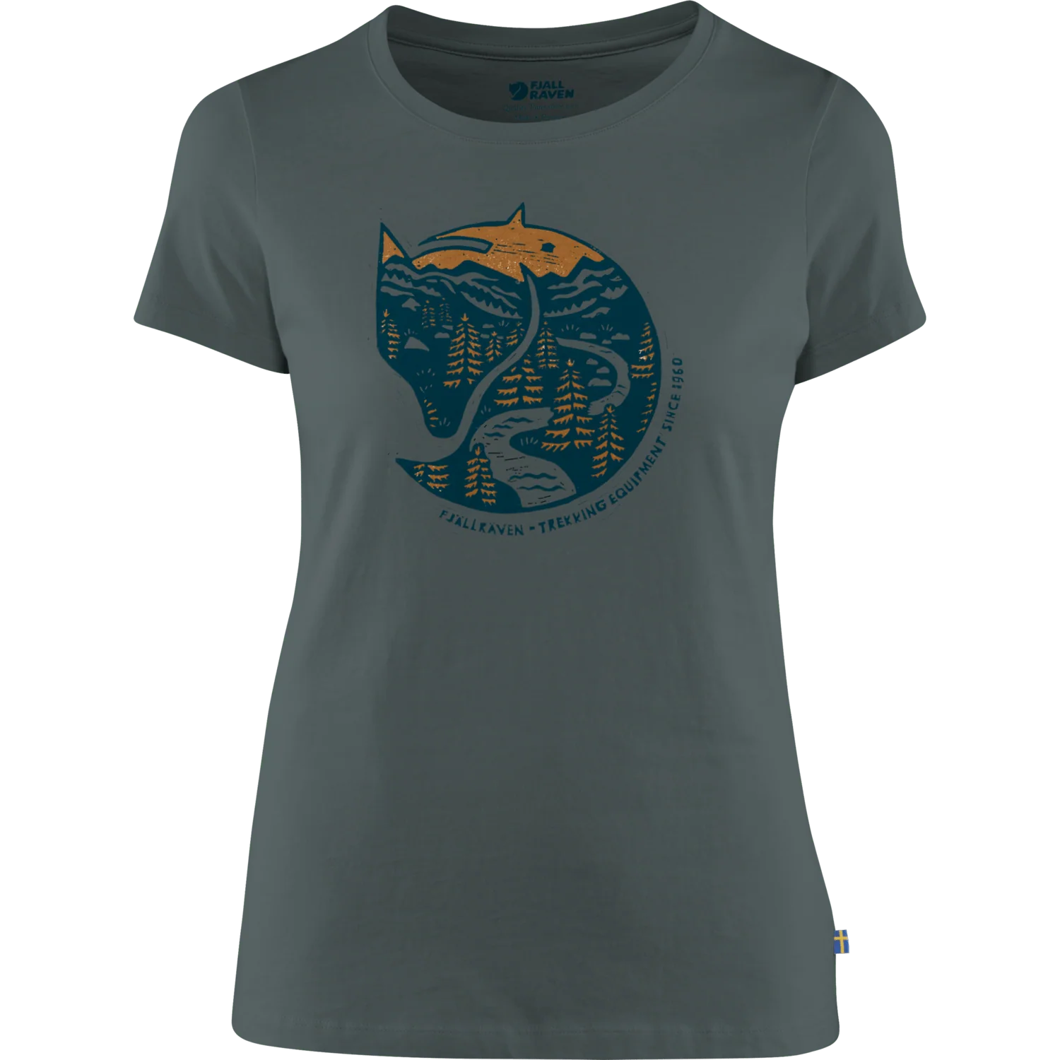 Arctic Fox Print T-shirt W - Image 8