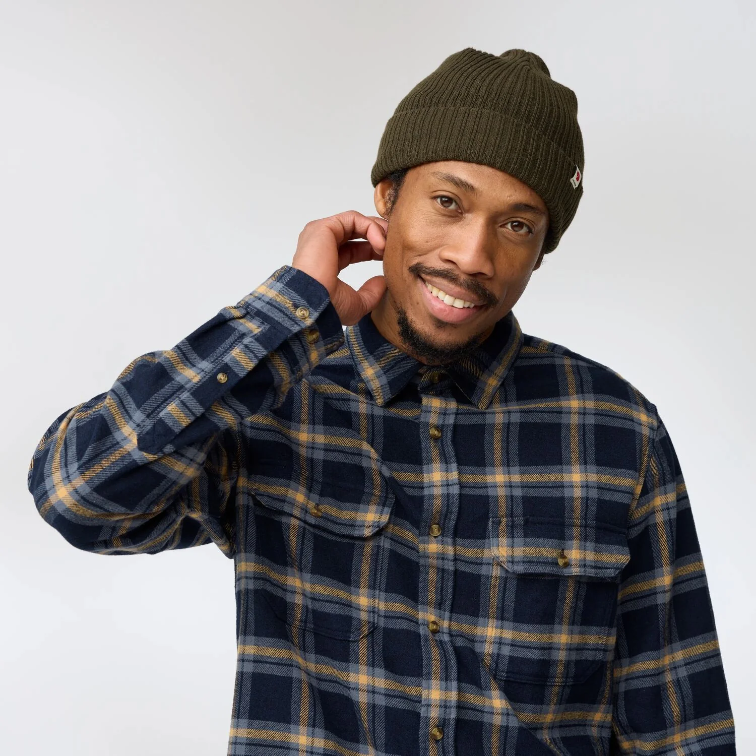 Övik Heavy Flannel Shirt M - Image 6