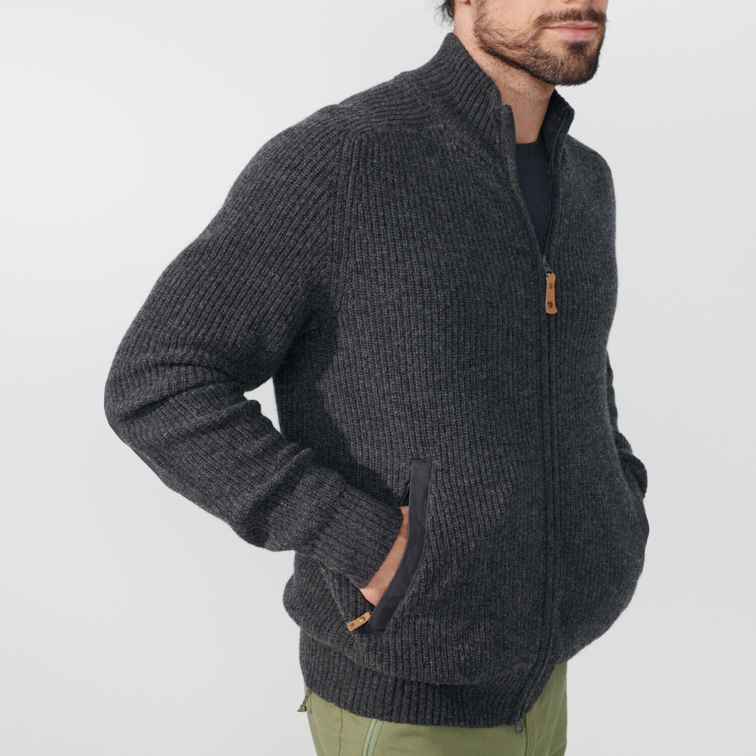 Övik Zip Cardigan Knit M - Image 6