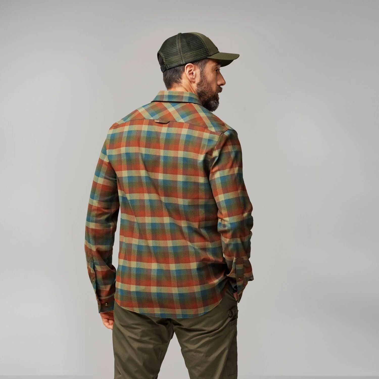 Lappland Stretch Flannel Shirt LS M - Image 3
