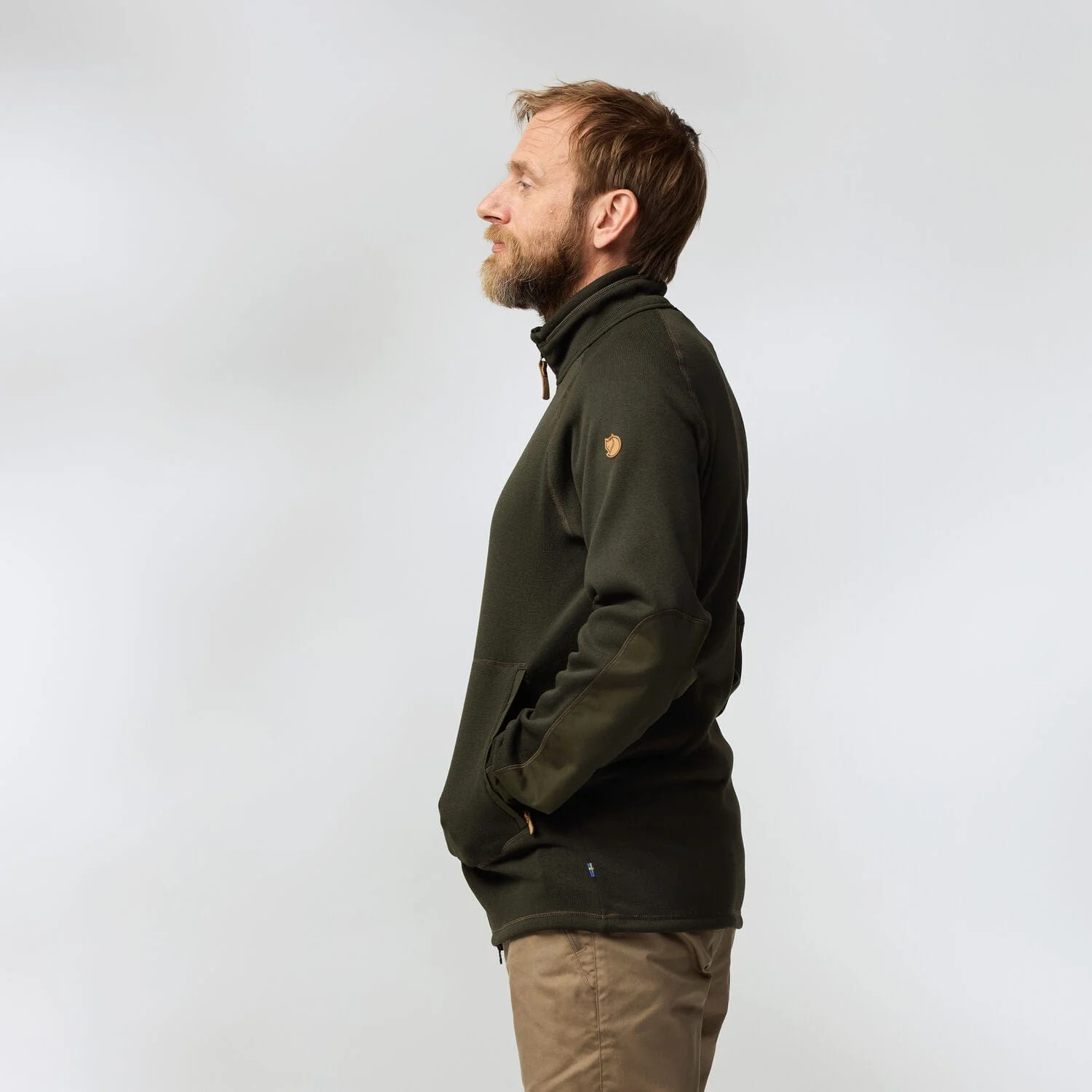 Övik Fleece Zip Sweater M - Image 4
