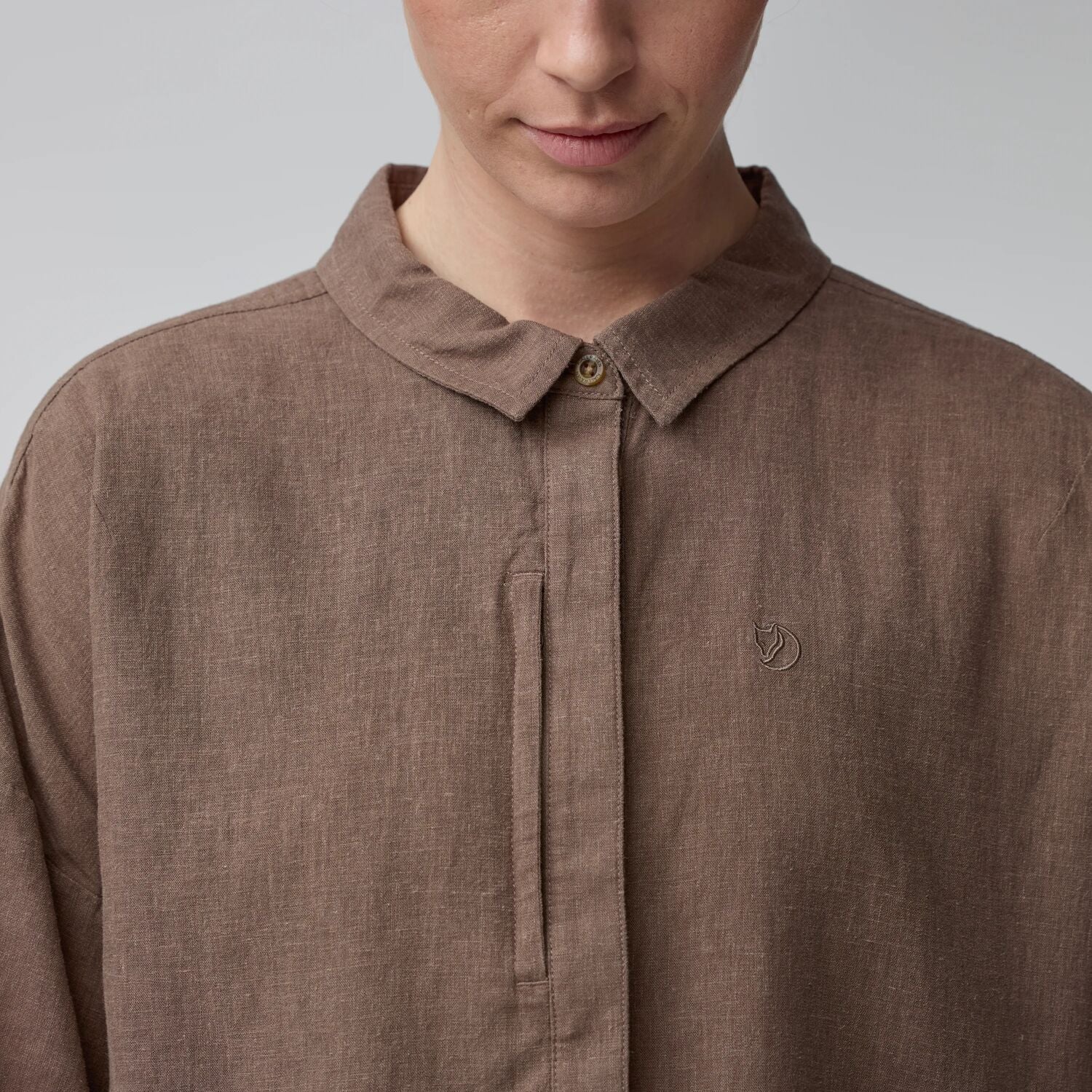 Övik Hemp Camp Shirt SS W - Image 2