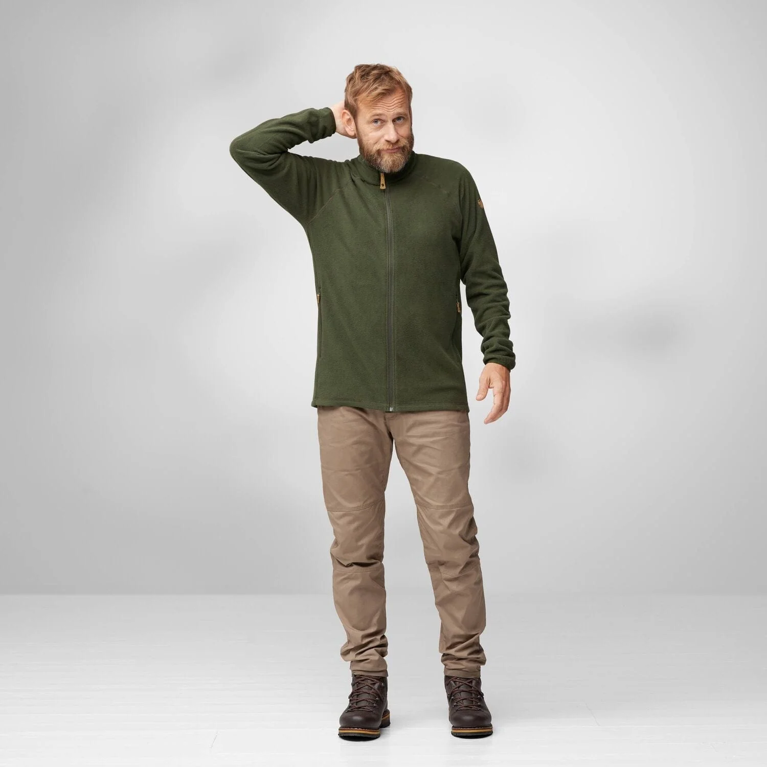 Övik Lite Fleece Jacket M - Image 3