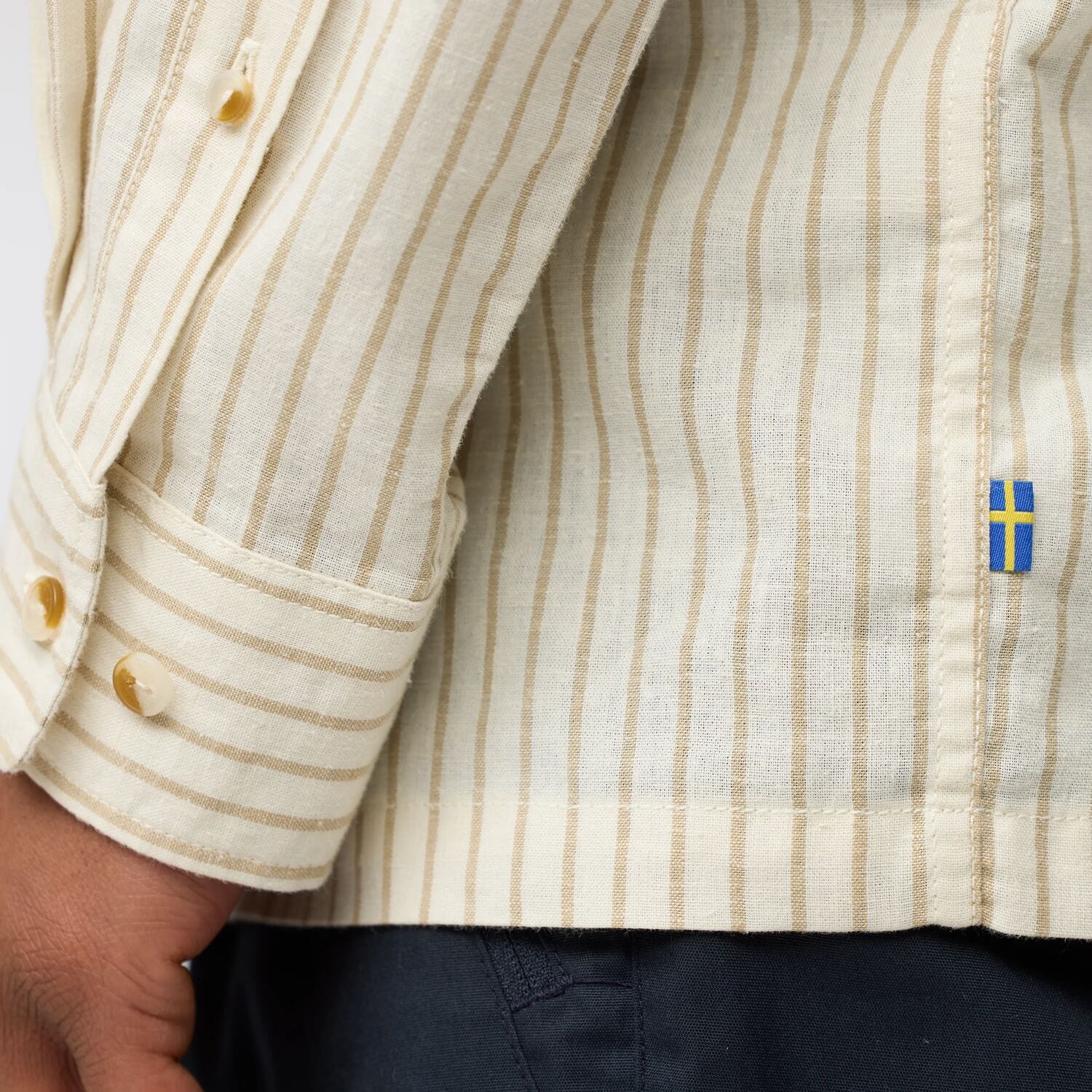 Övik Relaxed Hemp Shirt LS M - Image 8