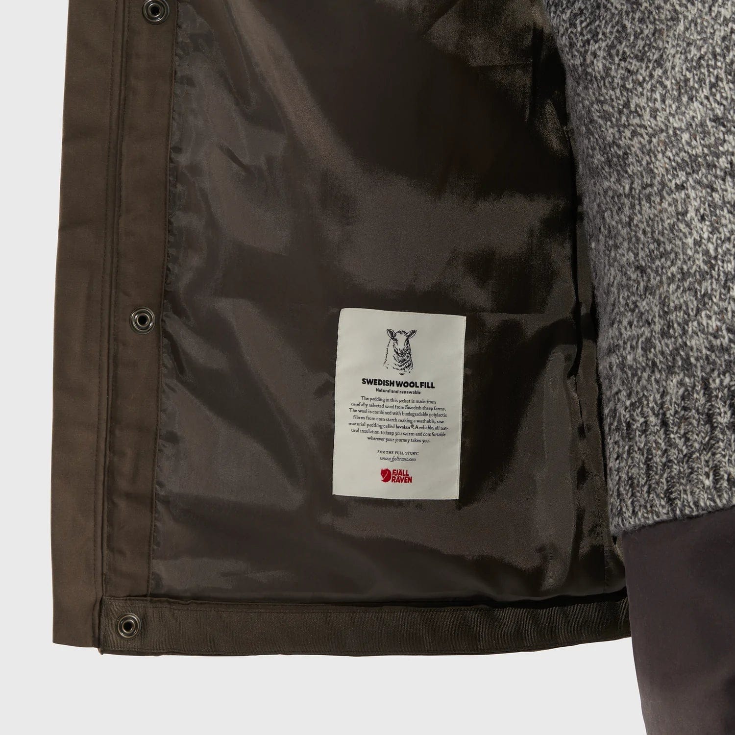 Övik Wool Padded Jacket M - Image 10
